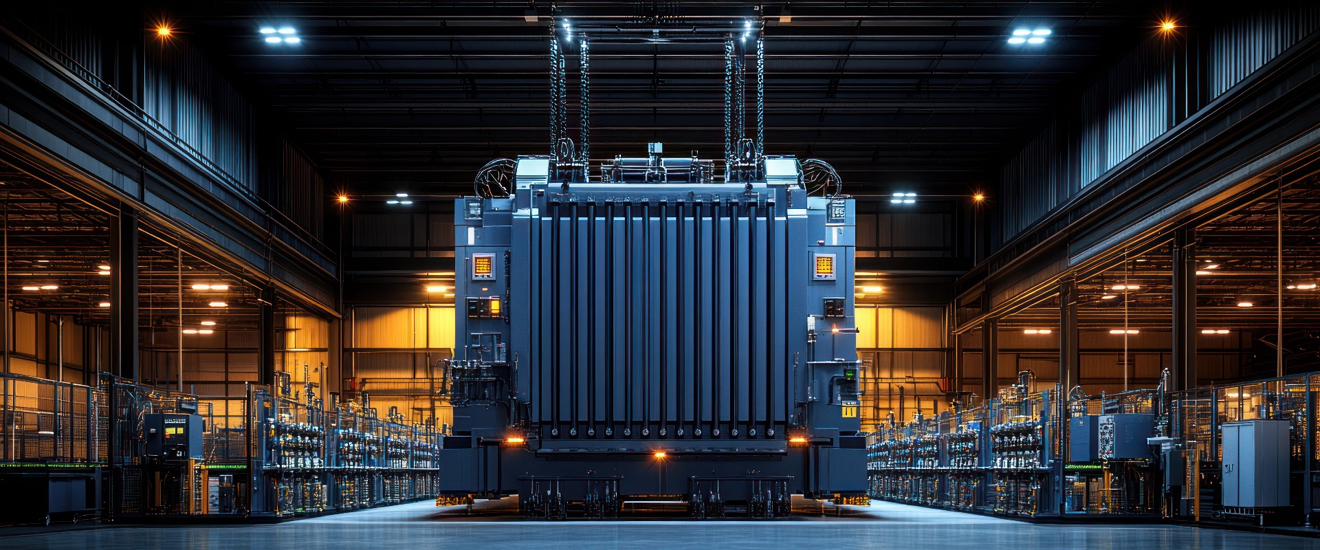 Industrielle Batterieproduktionsanlage